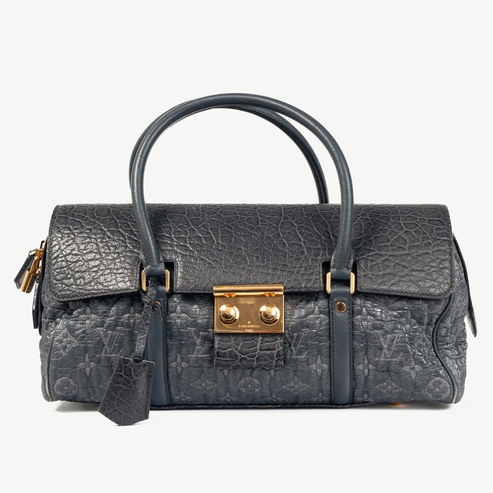 Louis Vuitton AW/10 Beaute Gris Monogram Volupte Handbag